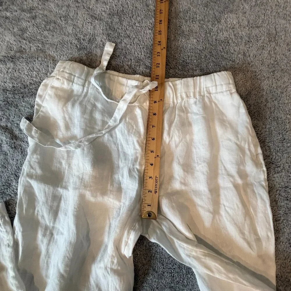 Mango linen pants